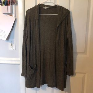 Brown very soft cardigan